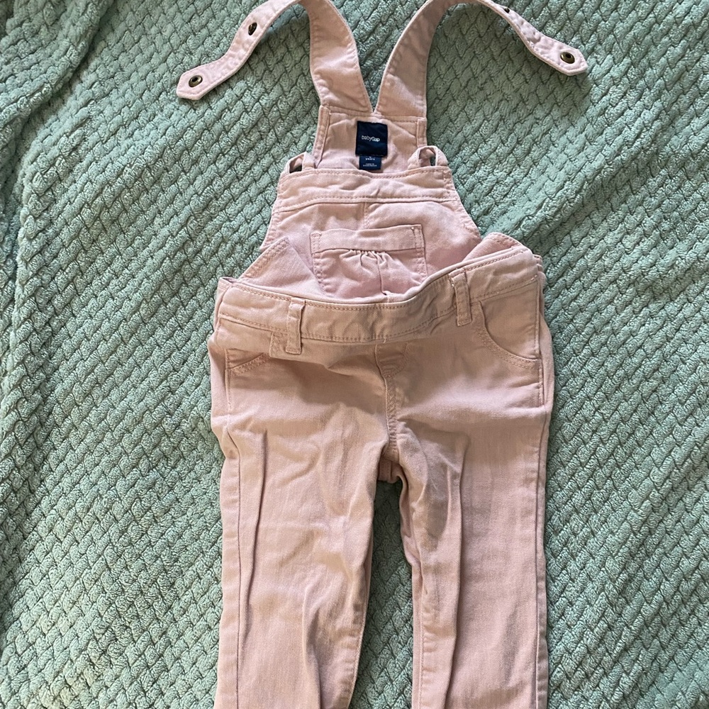 Toddler Baby Gap Pink Overalls